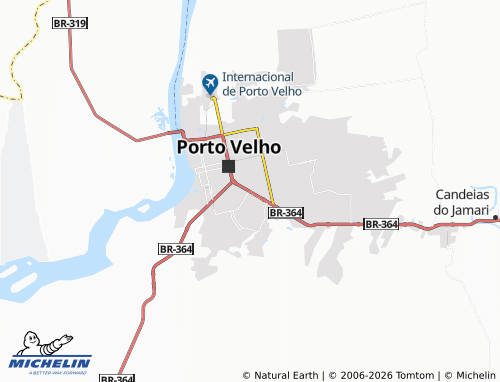 Mapa MICHELIN Lagoa - ViaMichelin