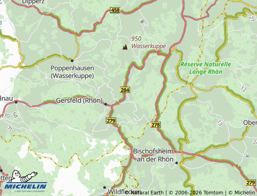 MICHELIN Sandberg map - ViaMichelin
