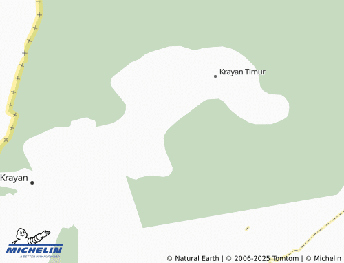 MICHELIN Long Tenem map - ViaMichelin