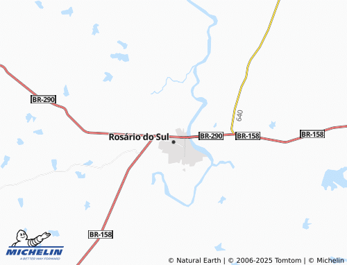 MICHELIN Santa Rita map - ViaMichelin