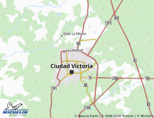 Mappa MICHELIN Residencial Caba - ViaMichelin