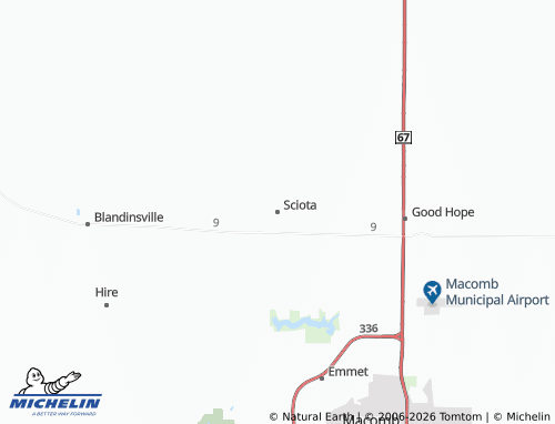 Carte MICHELIN Sciota - ViaMichelin