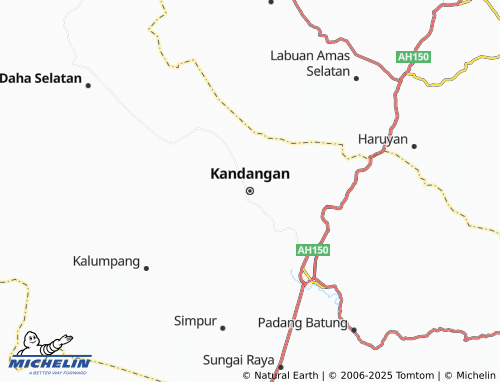 MICHELIN Kandangan map - ViaMichelin