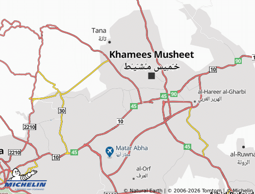 MICHELIN-Landkarte al-Manarah - ViaMichelin