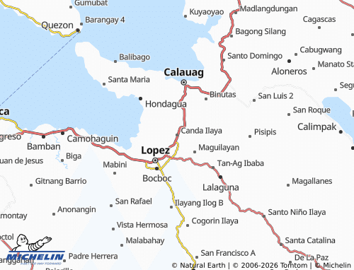MICHELIN Canda Ilaya map - ViaMichelin