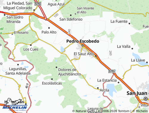 Mapa MICHELIN Lira - ViaMichelin