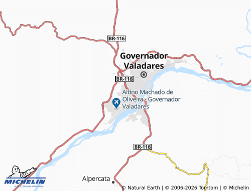 Mappa MICHELIN Fraternidade - ViaMichelin