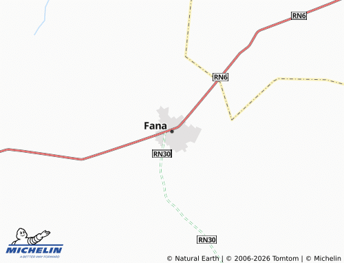 MICHELIN Fana map - ViaMichelin
