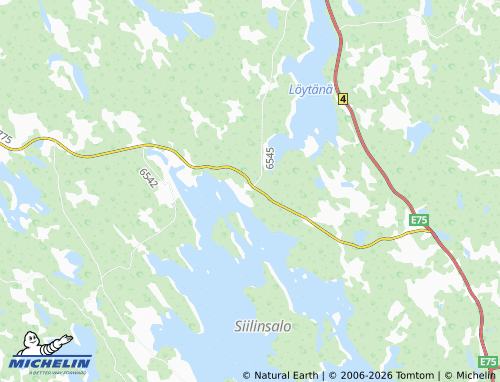 MICHELIN Lökkö map - ViaMichelin