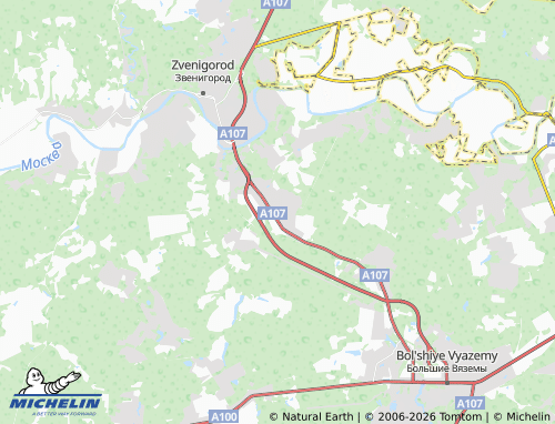 Carte MICHELIN Chernobylets SNT - ViaMichelin