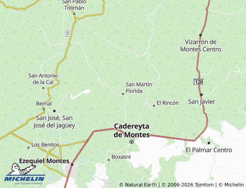 Mappa MICHELIN San Martín Florida - ViaMichelin