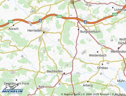 Mappa MICHELIN Thann - ViaMichelin