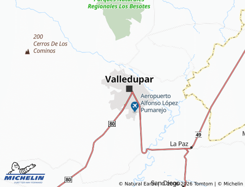 MICHELIN El Cerrito map - ViaMichelin