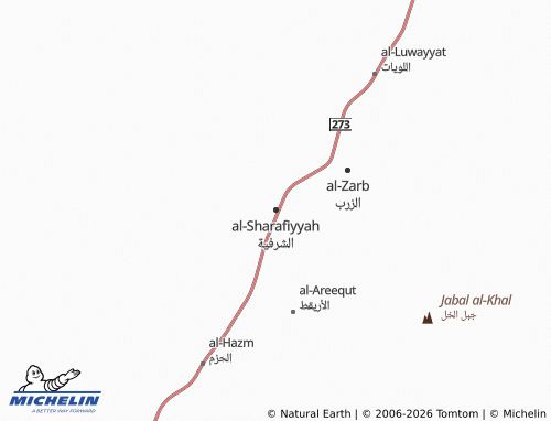 Carte MICHELIN al-Sharafiyyah - ViaMichelin