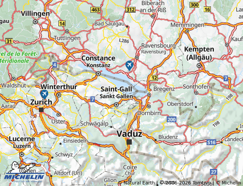 Mappa MICHELIN Arbon - ViaMichelin