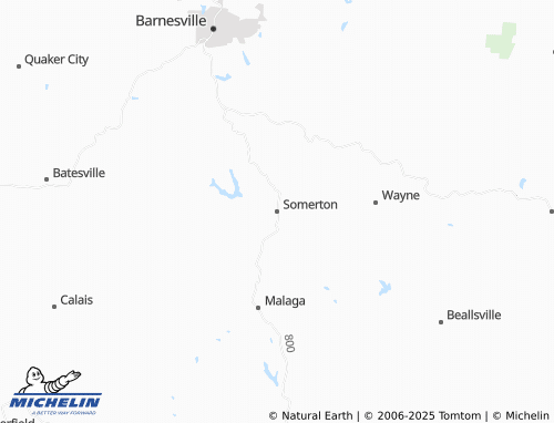 MICHELIN Somerton map - ViaMichelin