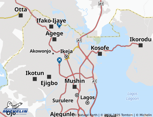 MICHELIN Opebi map - ViaMichelin