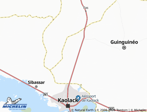 Mapa MICHELIN Nguékor - ViaMichelin