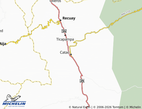 Mappa MICHELIN Catac - ViaMichelin