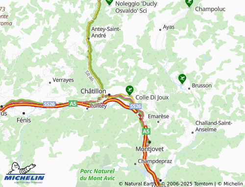 Carte MICHELIN Panorama - ViaMichelin
