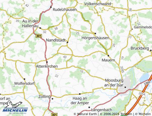 MICHELIN Kollersdorf map - ViaMichelin