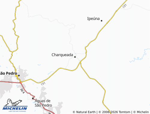 Mapa MICHELIN Charqueada - ViaMichelin