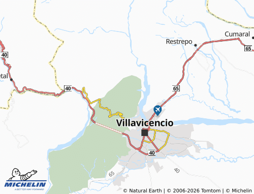 Carte MICHELIN La Bendición - ViaMichelin