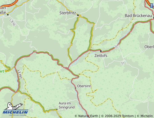 MICHELIN Altengronau map - ViaMichelin