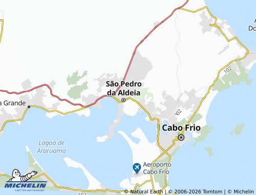 Mappa MICHELIN Fluminense - ViaMichelin