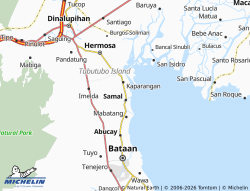 MICHELIN San Juan map - ViaMichelin