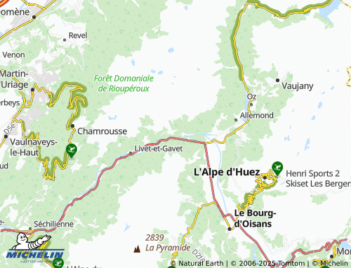 MICHELIN Bâton map - ViaMichelin