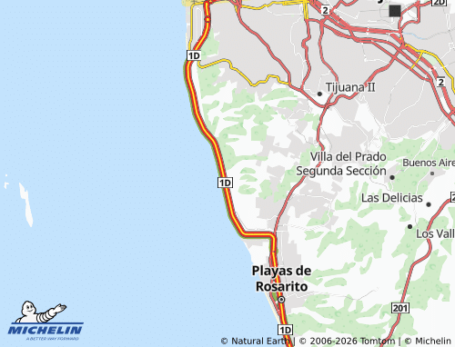 Mapa MICHELIN Los Delfines - ViaMichelin