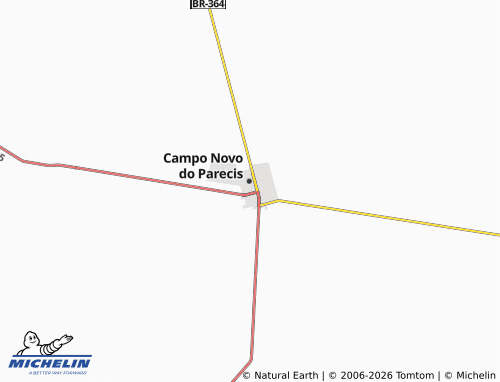 Mapa MICHELIN Jardim Primavera - ViaMichelin