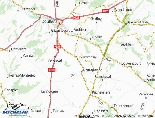 Mappa MICHELIN Terramesnil - ViaMichelin