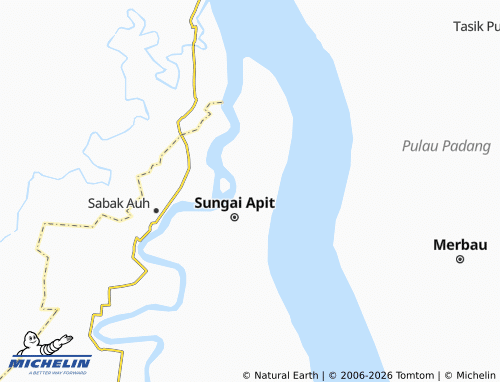 Mapa MICHELIN Teluk Batil - ViaMichelin