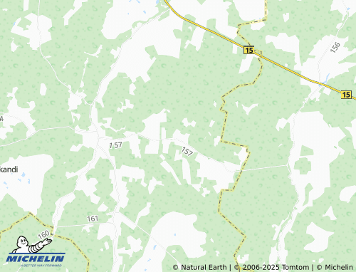 MICHELIN Koogiste map - ViaMichelin