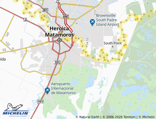 Mapa MICHELIN Palo Verde - ViaMichelin