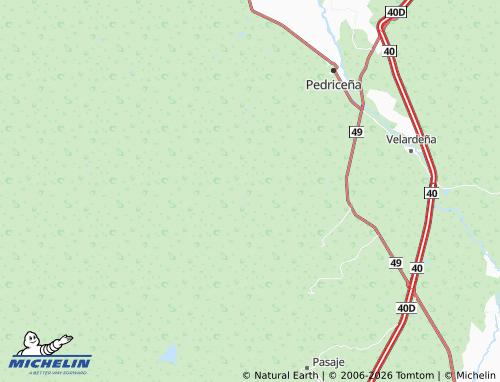 MICHELIN Las Mercedes map - ViaMichelin