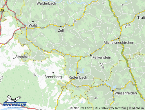 MICHELIN Schergendorf map - ViaMichelin