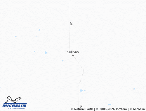 Mappa MICHELIN Sullivan - ViaMichelin