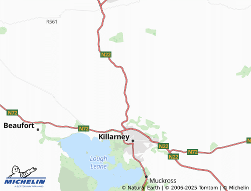 MICHELIN Gortnacarriga map - ViaMichelin