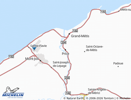 Carte MICHELIN Price - ViaMichelin