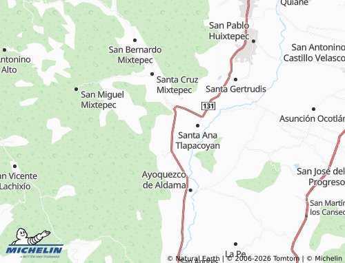 Mappa MICHELIN Agua Blanca - ViaMichelin