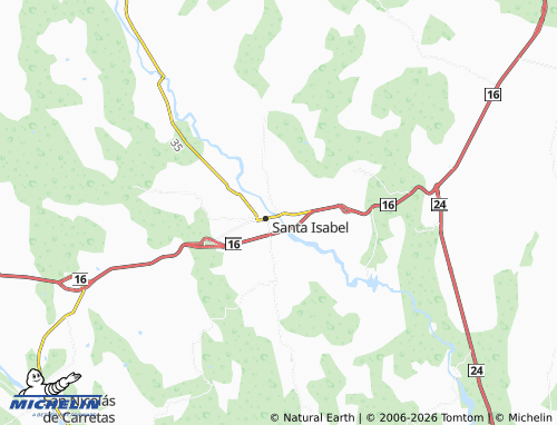 Mapa MICHELIN La Frontera - ViaMichelin
