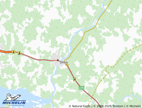 MICHELIN Patokoski map - ViaMichelin