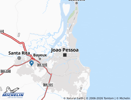 Mapa MICHELIN Mandacaru - ViaMichelin