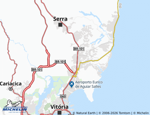Mapa MICHELIN José de Anchieta II - ViaMichelin