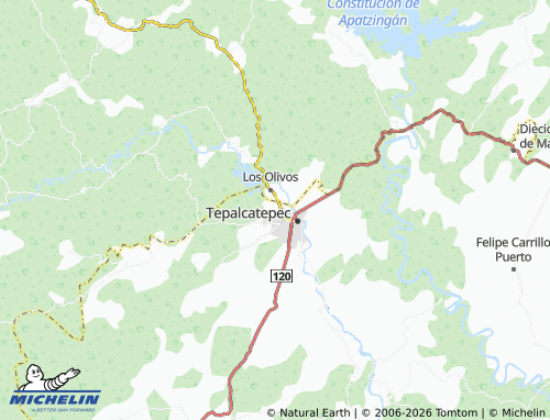 Mappa MICHELIN Santa Ana - ViaMichelin