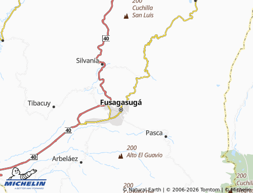 Carte MICHELIN El Jordán - ViaMichelin