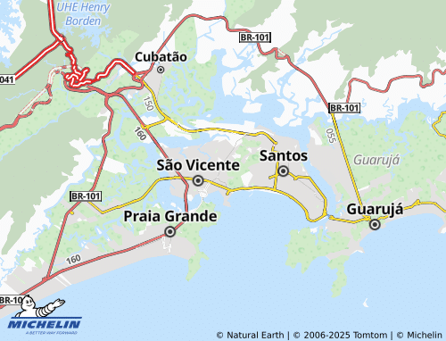 MICHELIN Vila São Jorge map - ViaMichelin